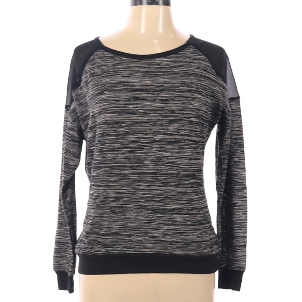 𝅺MESH insert sweater